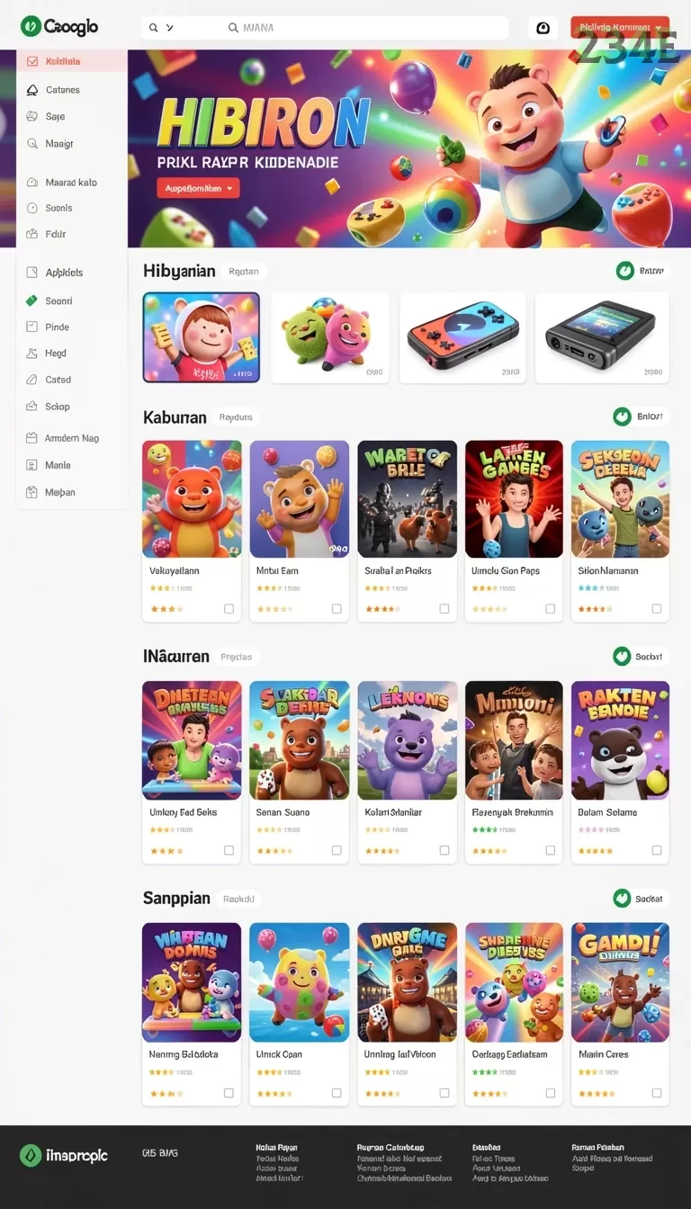 Cuplikan layar SLOTSRI — halaman utama