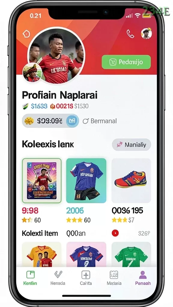 Cuplikan layar 77RP — halaman utama